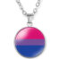 Bisexual silver necklace, Bisexual pride silver necklace, LGBTQ bisexual silver necklace, Bi pride silver tag necklace, Bisexual flag silver pendant, Bisexual identity silver necklace, LGBTQ silver bisexual jewelry, Bi pride silver dog tag, Bisexuality silver pendant necklace, Bisexual flag silver dog tag, Bi flag silver necklace, Bisexual pride silver tag, Bisexual flag silver jewelry, LGBTQ+ silver bisexual tag, Bisexual pride silver pendant.