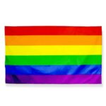 Flag 'rainbow' 90 x 150 cm