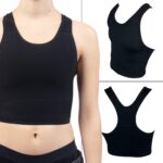 Chest binder 'short black'