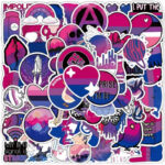 Stickers 'bisexual'