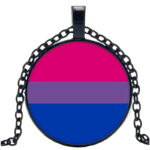 Necklace 'bisexual black'