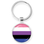 Keychain "genderfluïd"