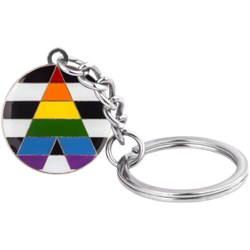 Keychain 'straight ally'