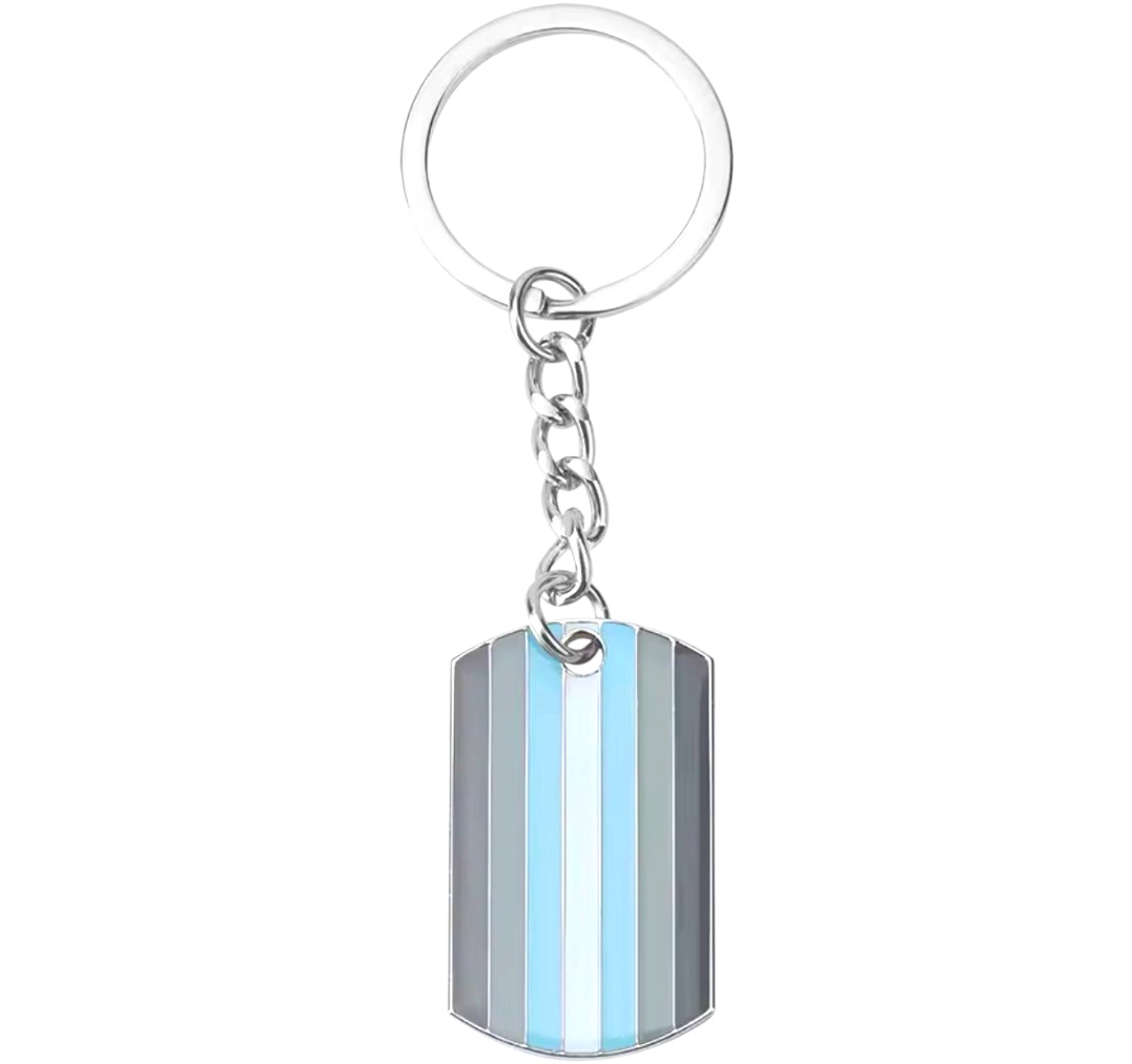 Keychain tag 'demi boy'