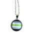 Necklace silver 'agender'